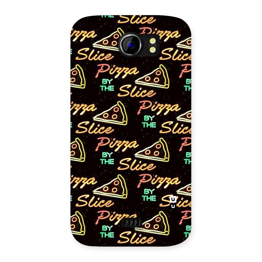Pizza By Slice Back Case for Micromax Canvas 2 A110