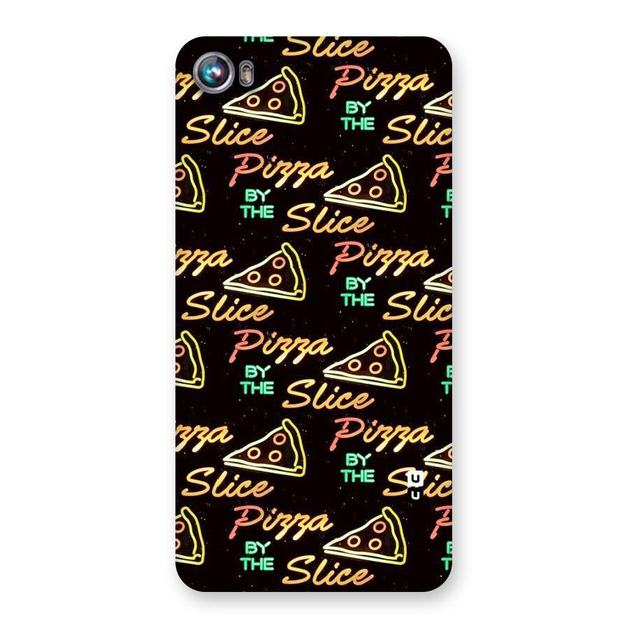 Pizza By Slice Back Case for Micromax Canvas Fire 4 A107