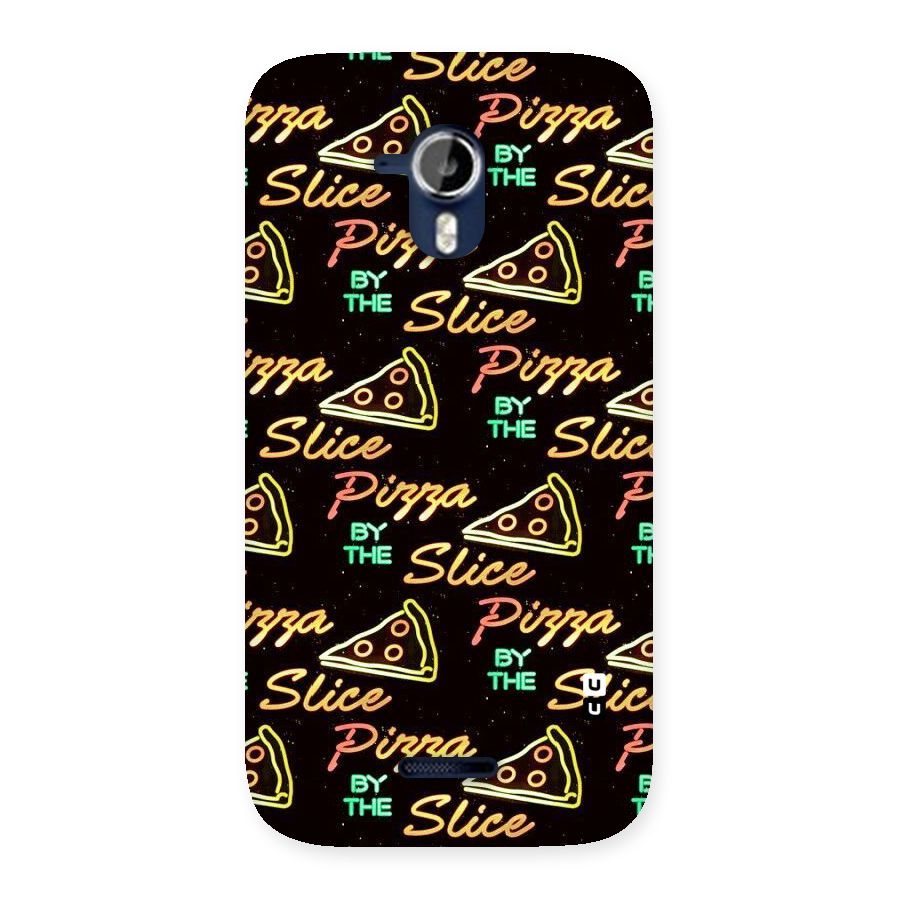 Pizza By Slice Back Case for Micromax Canvas Magnus A117