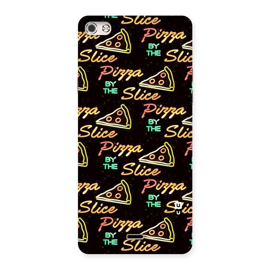 Pizza By Slice Back Case for Micromax Canvas Silver 5