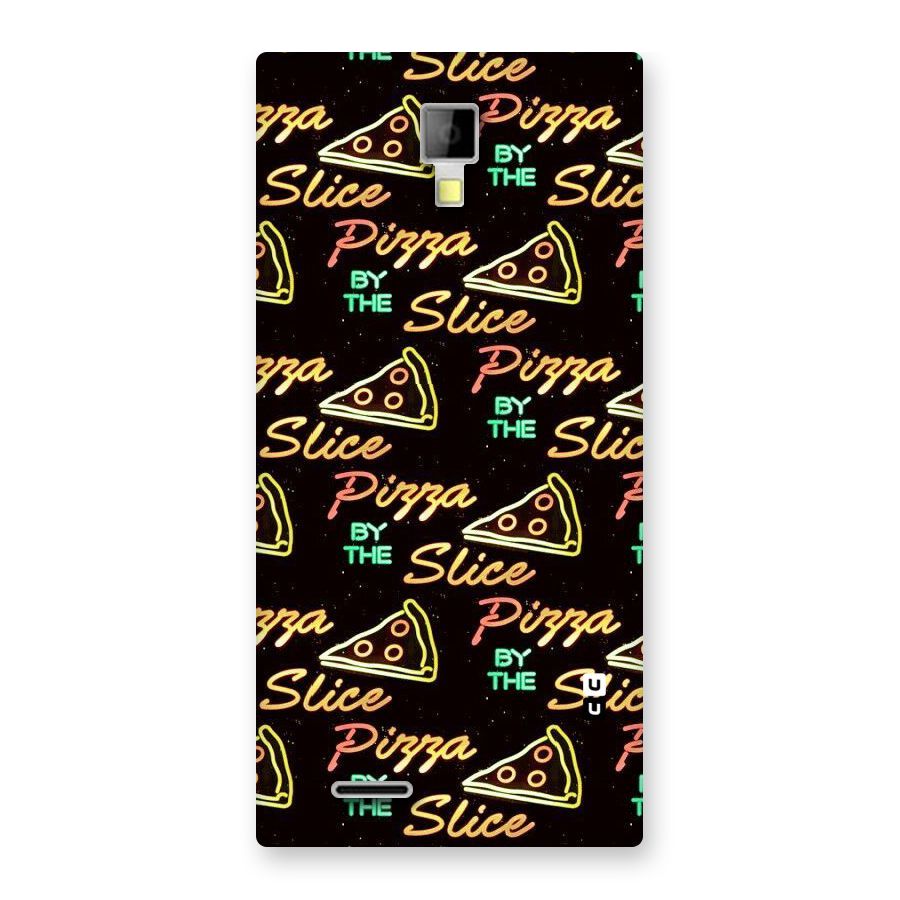 Pizza By Slice Back Case for Micromax Canvas Xpress A99