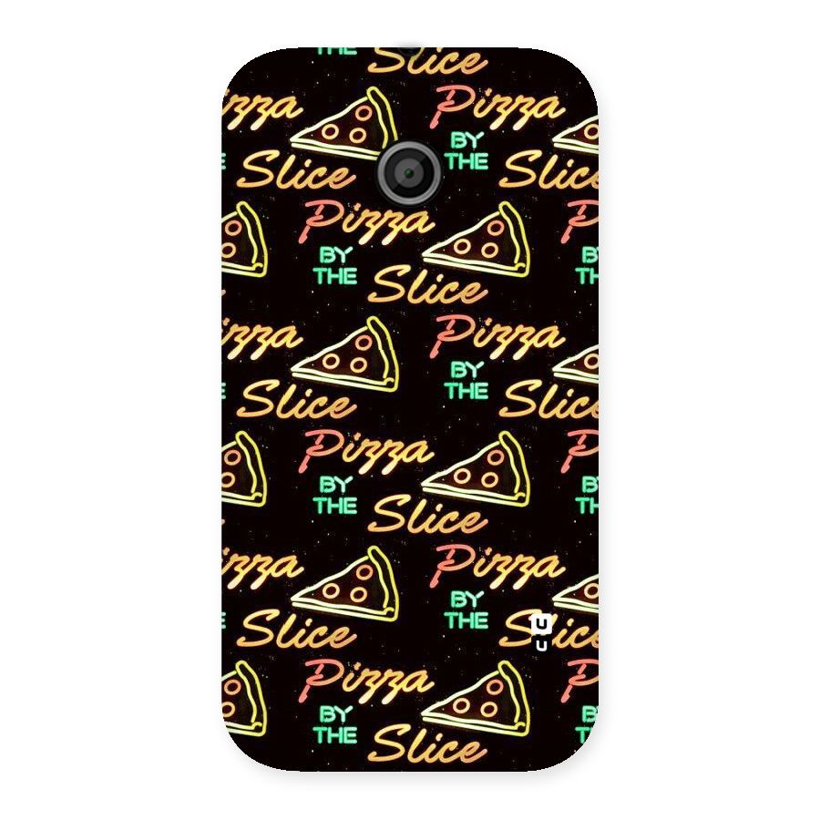 Pizza By Slice Back Case for Moto E