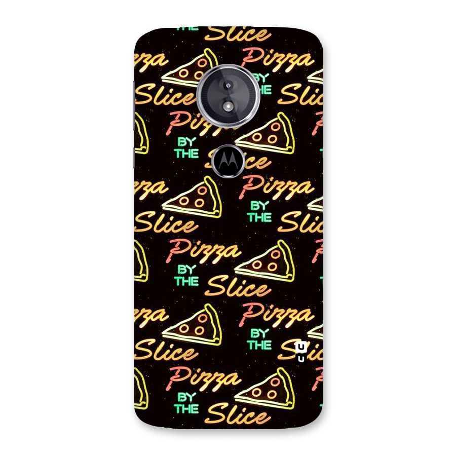 Pizza By Slice Back Case for Moto E5