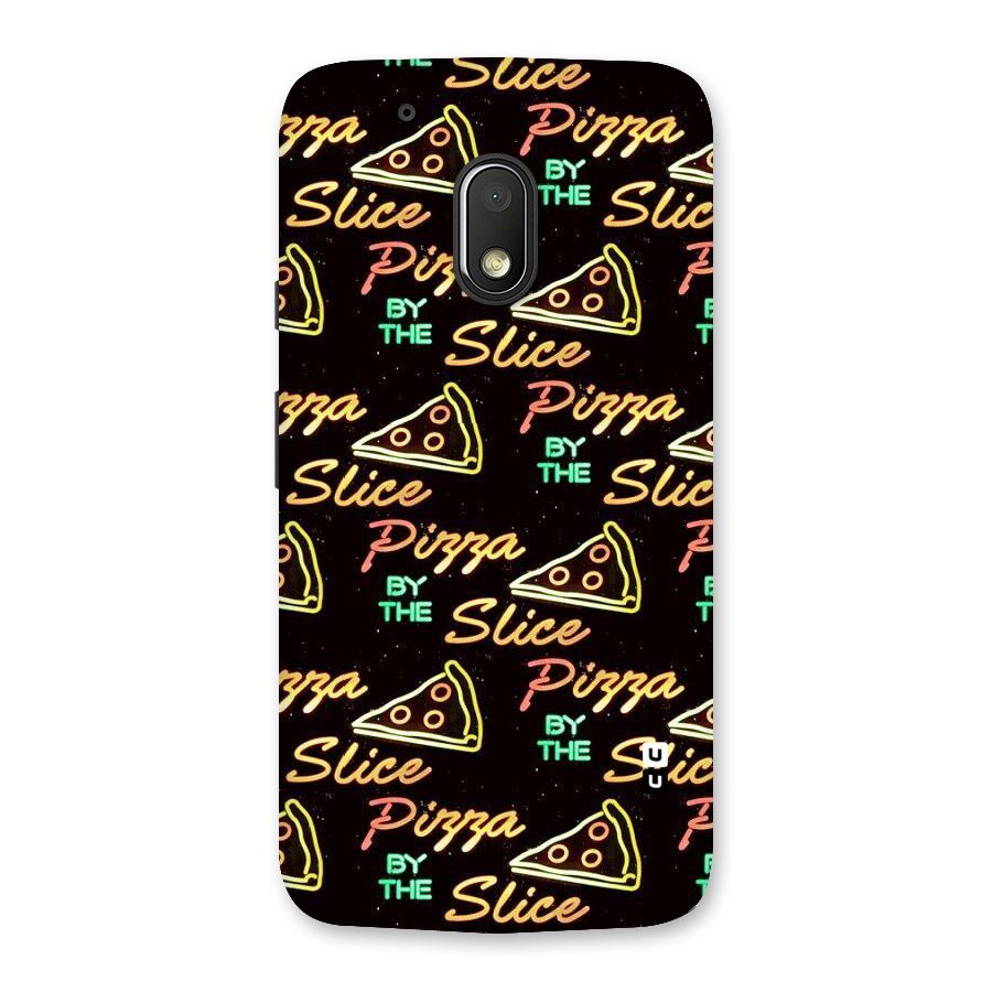 Pizza By Slice Back Case for Moto G4 Play