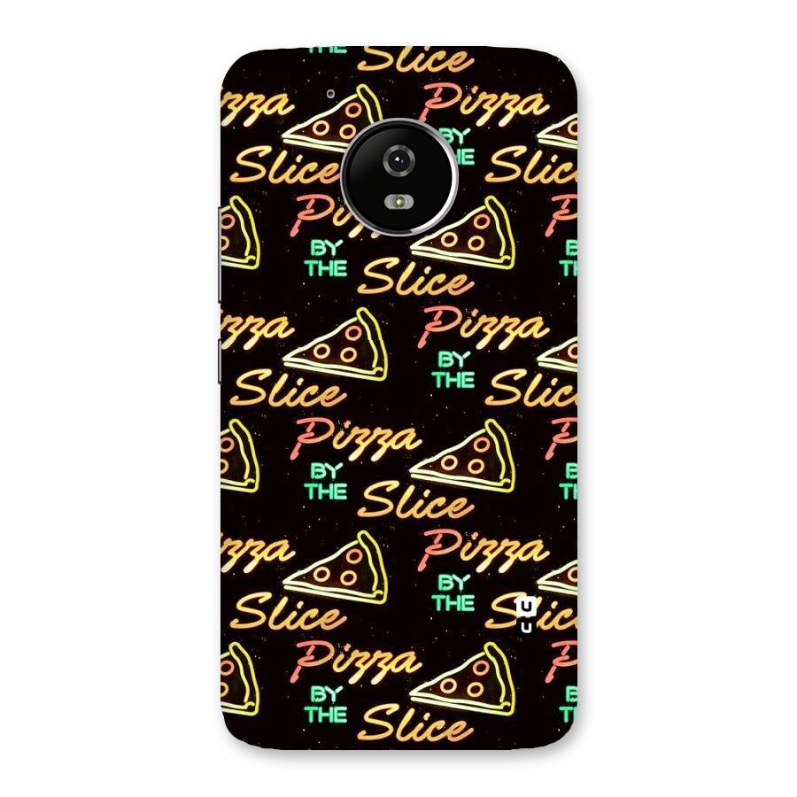 Pizza By Slice Back Case for Moto G5