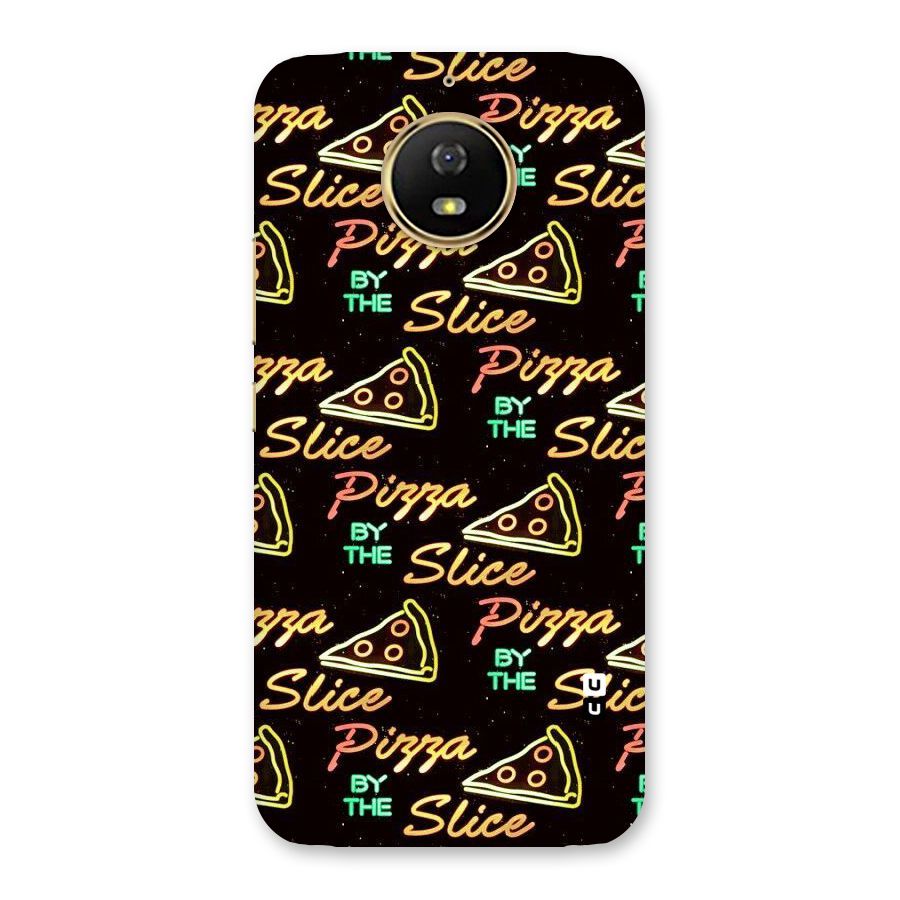 Pizza By Slice Back Case for Moto G5s