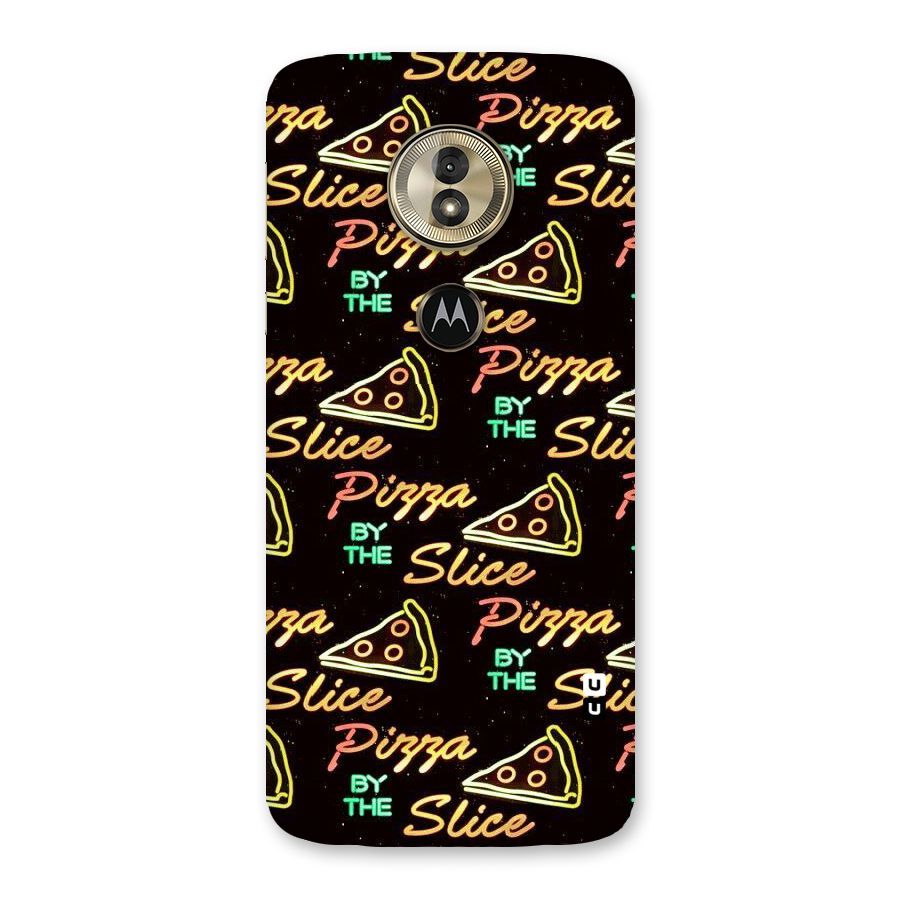 Pizza By Slice Back Case for Moto G6 Play