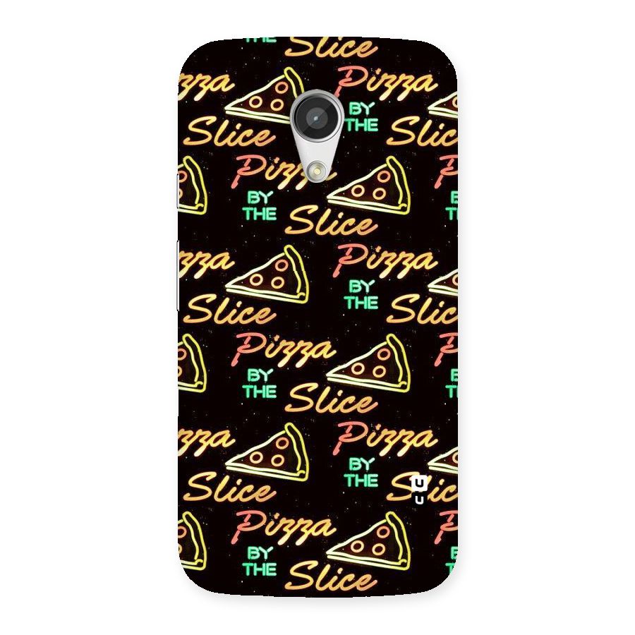 Pizza By Slice Back Case for Moto G 2nd Gen