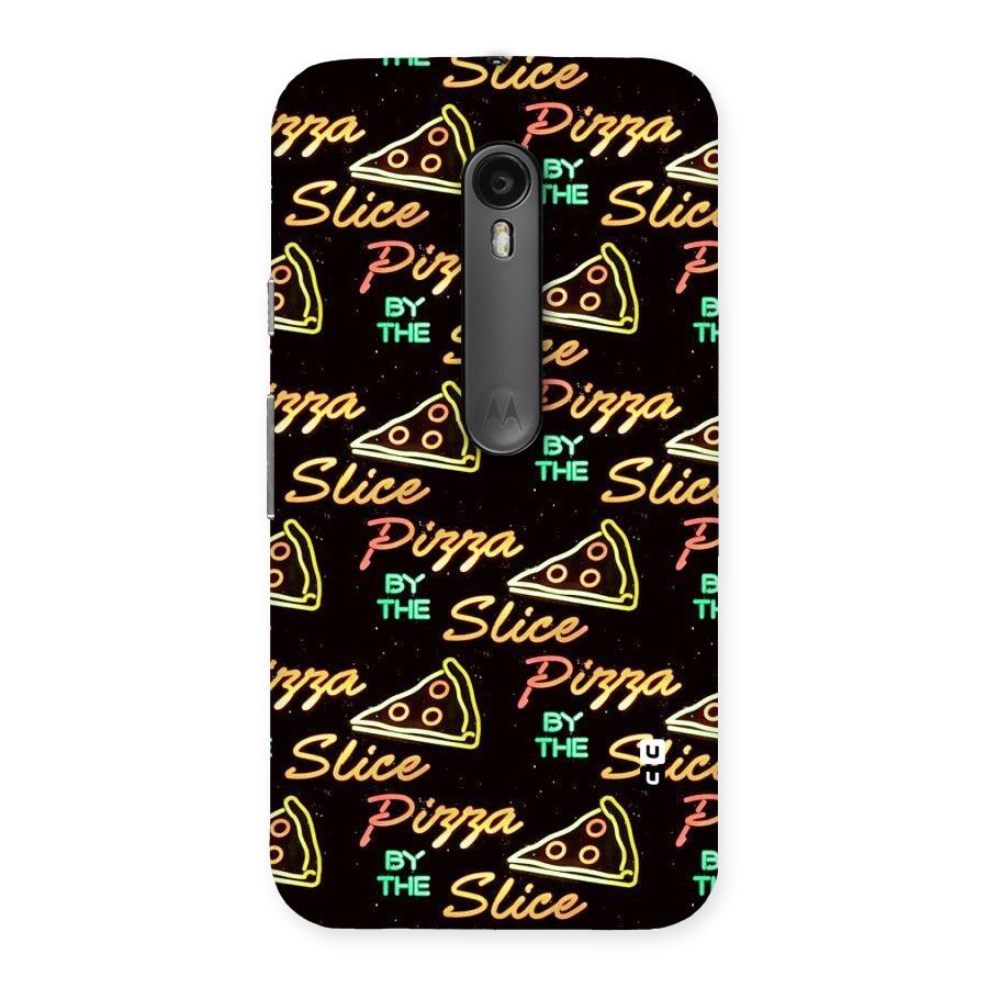 Pizza By Slice Back Case for Moto G Turbo