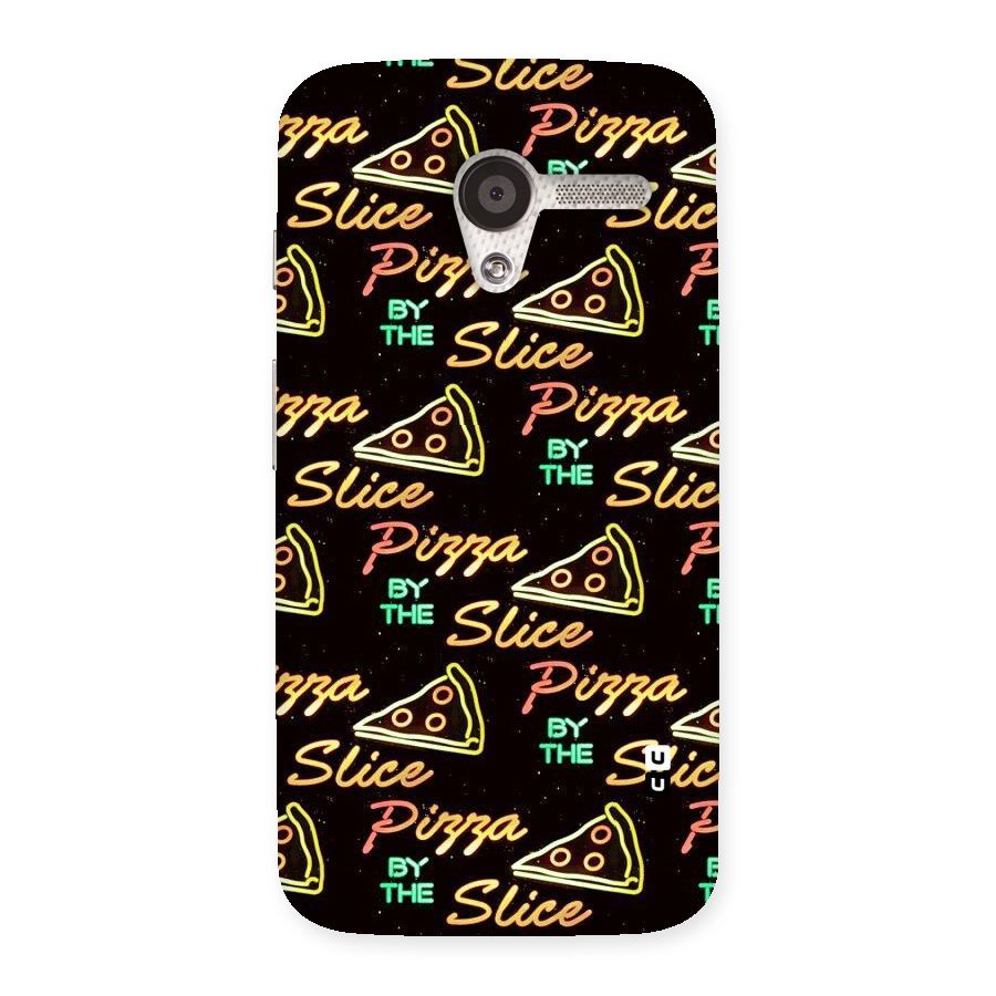 Pizza By Slice Back Case for Moto X