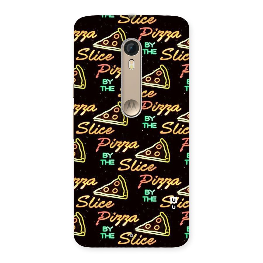 Pizza By Slice Back Case for Motorola Moto X Style