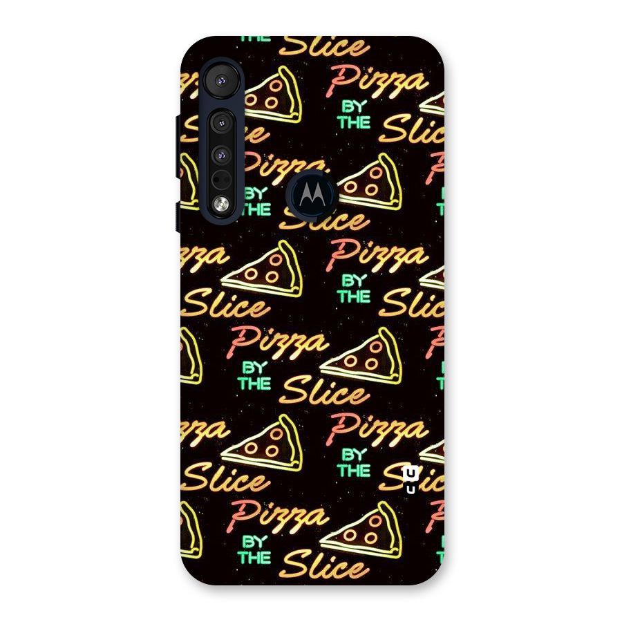 Pizza By Slice Back Case for Motorola One Macro