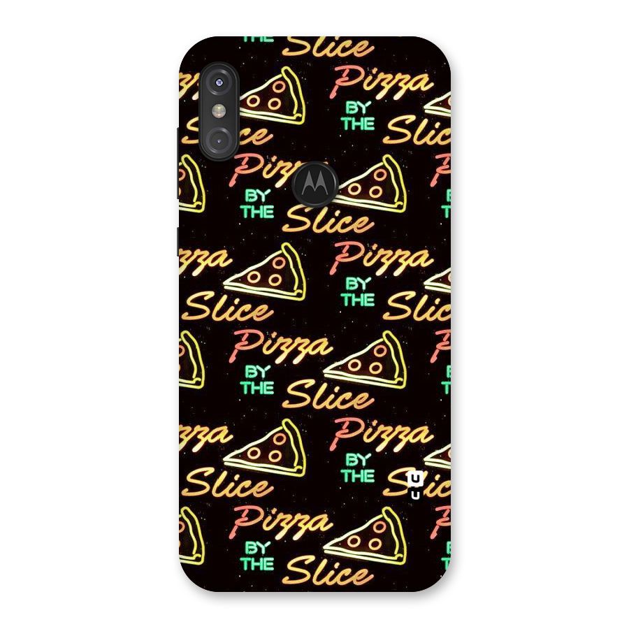 Pizza By Slice Back Case for Motorola One Power