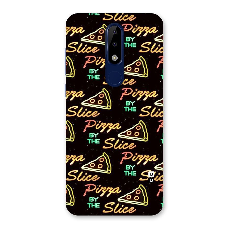 Pizza By Slice Back Case for Nokia 5.1 Plus