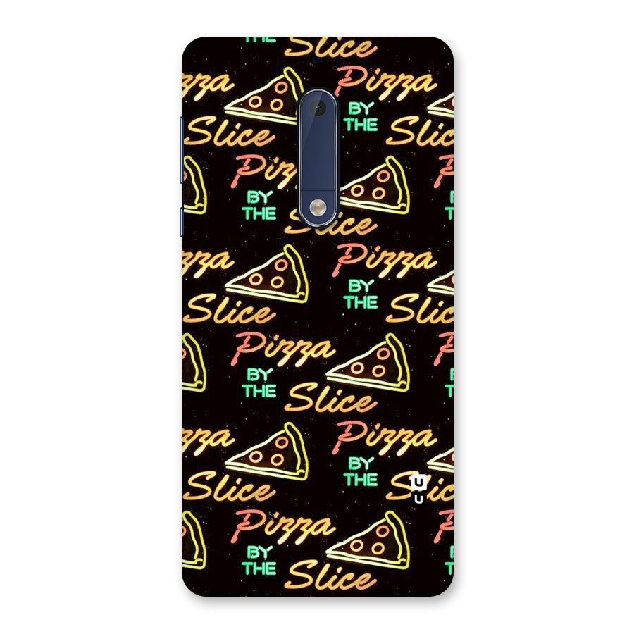 Pizza By Slice Back Case for Nokia 5