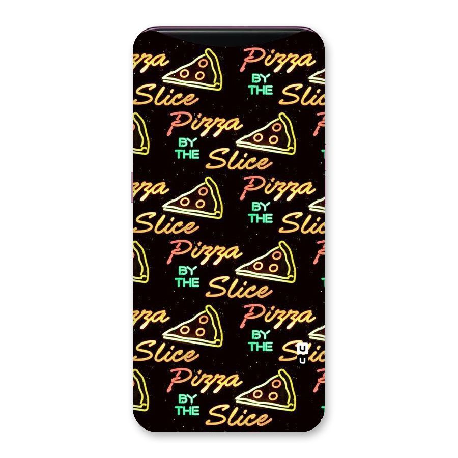 Pizza By Slice Back Case for Oppo Find X