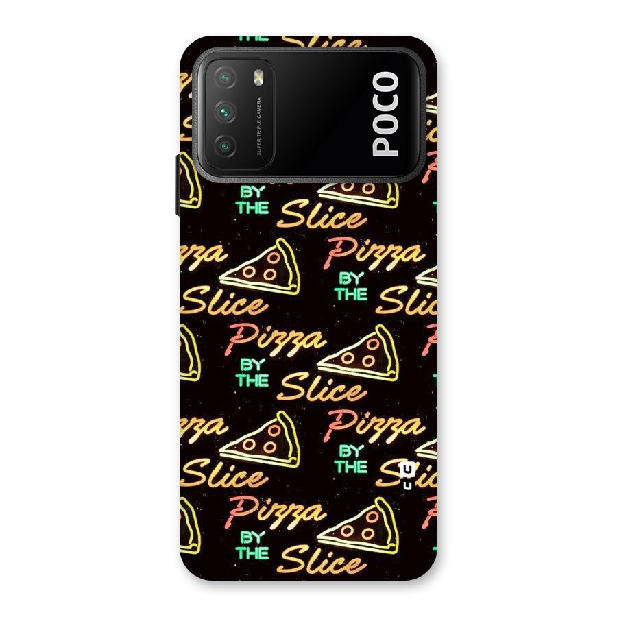 Pizza By Slice Back Case for Poco M3