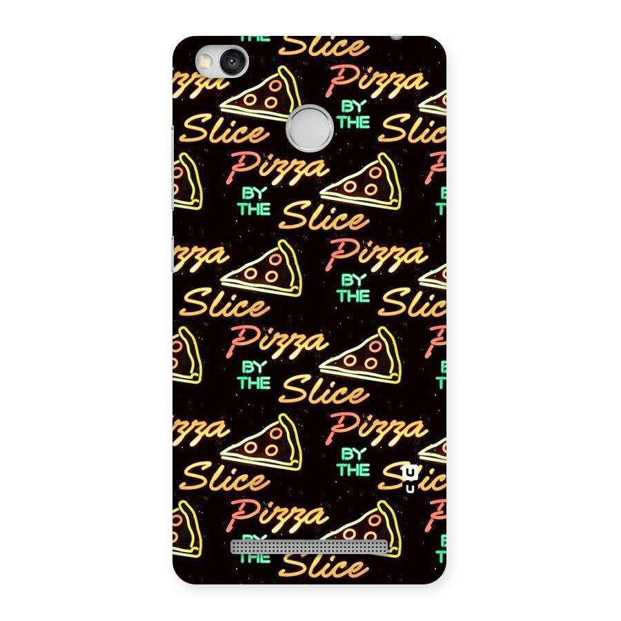 Pizza By Slice Back Case for Redmi 3S Prime
