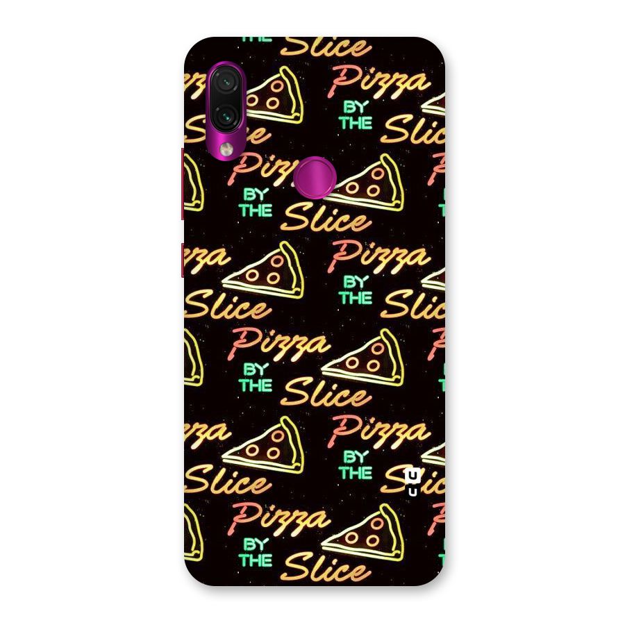 Pizza By Slice Back Case for Redmi Note 7 Pro