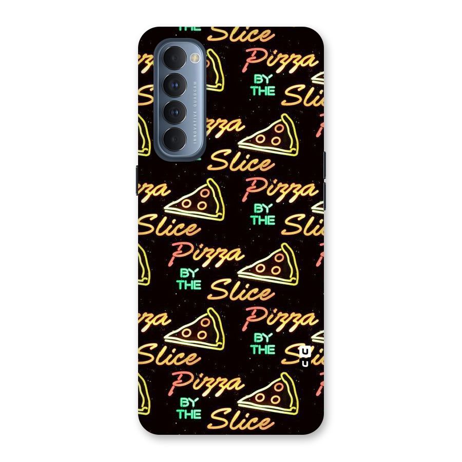 Pizza By Slice Back Case for Reno4 Pro