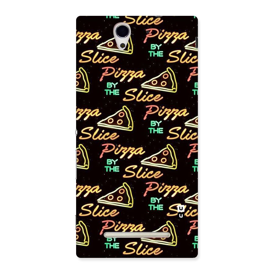 Pizza By Slice Back Case for Sony Xperia C3