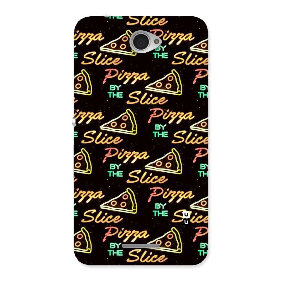 Pizza By Slice Back Case for Sony Xperia E4