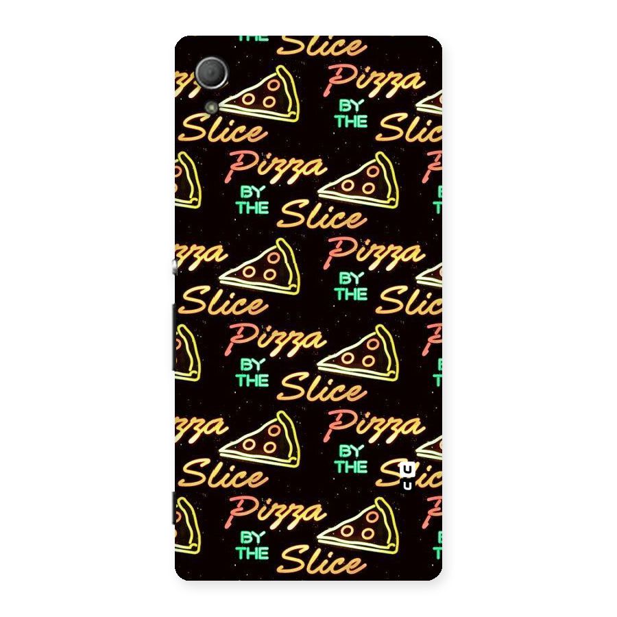 Pizza By Slice Back Case for Xperia Z3 Plus