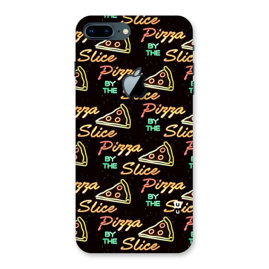 Pizza By Slice Back Case for iPhone 7 Plus Apple Cut