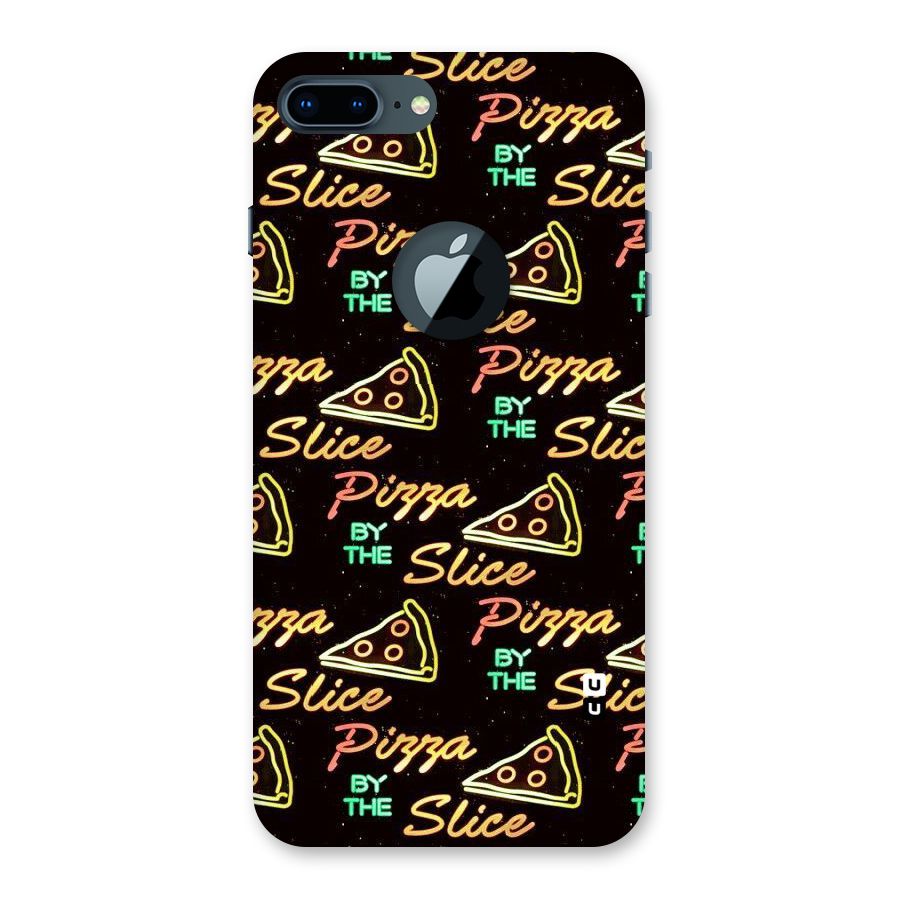 Pizza By Slice Back Case for iPhone 7 Plus Logo Cut