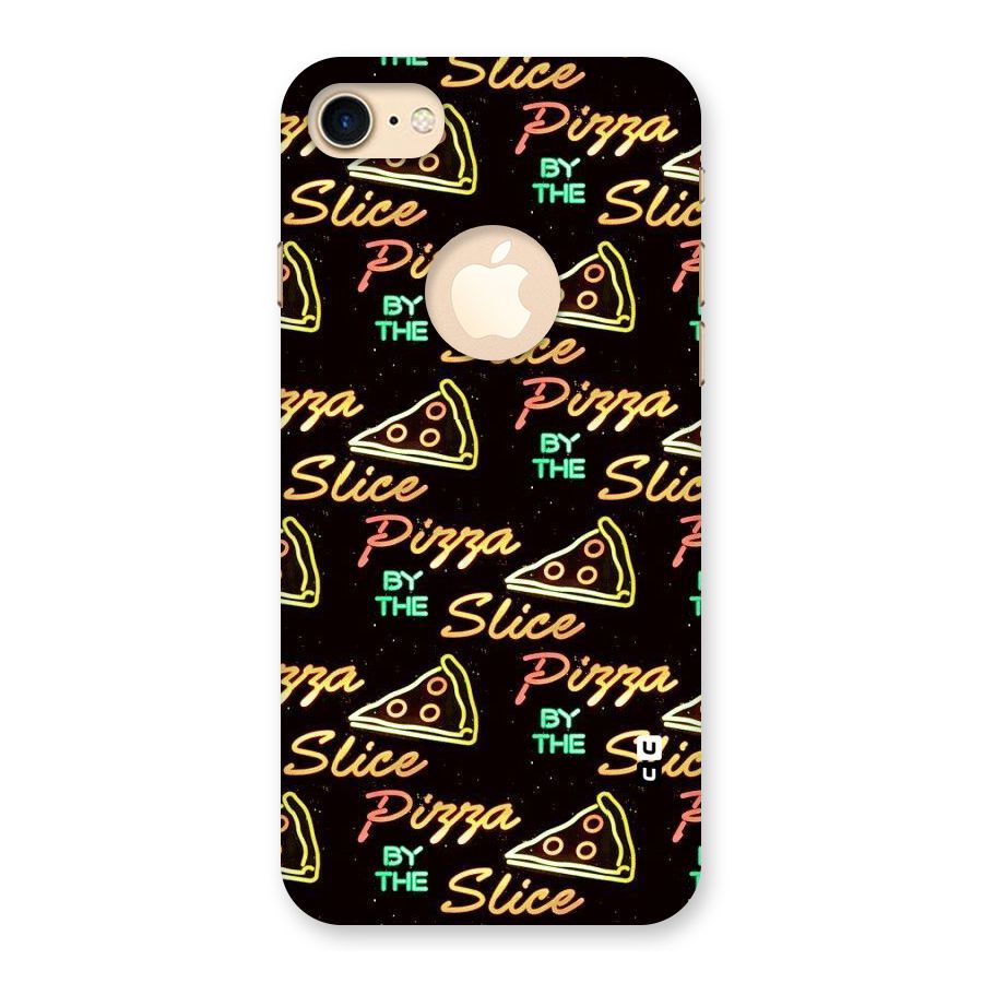 Pizza By Slice Back Case for iPhone 8 Logo Cut