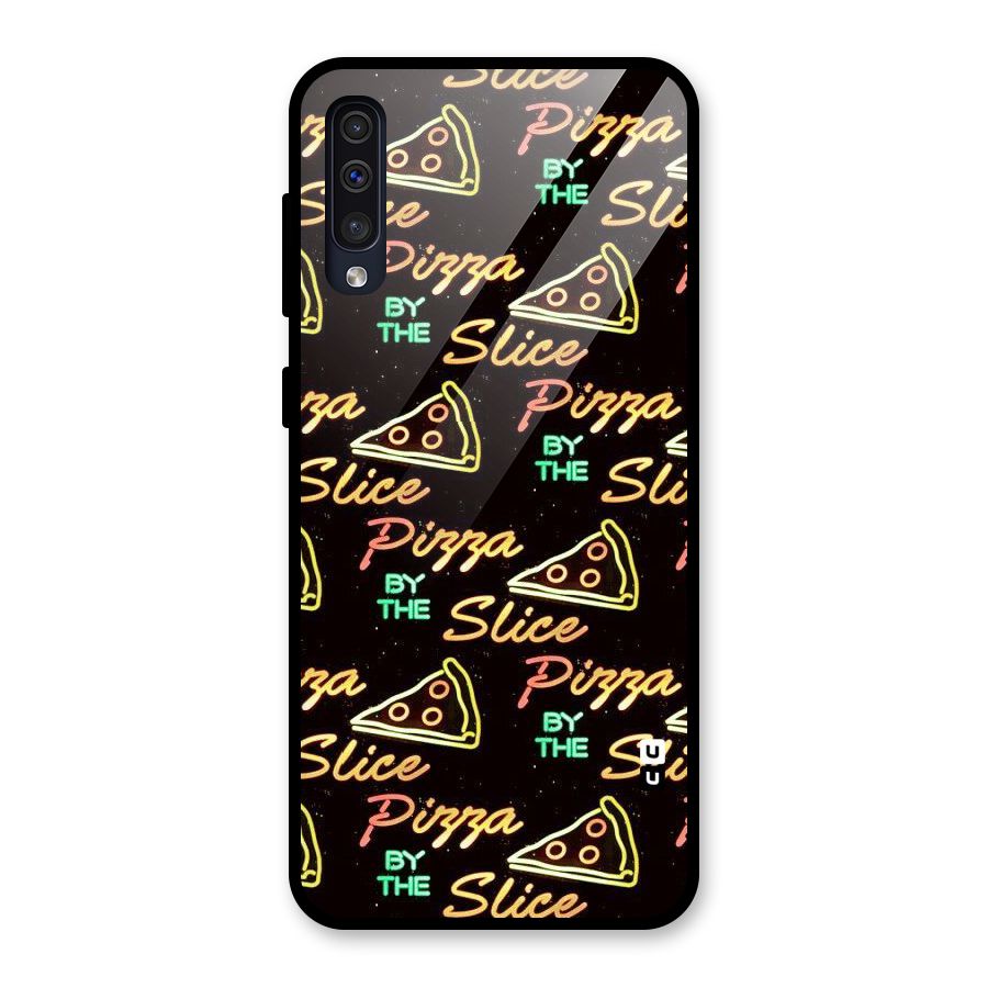 Pizza By Slice Glass Back Case for Galaxy A50