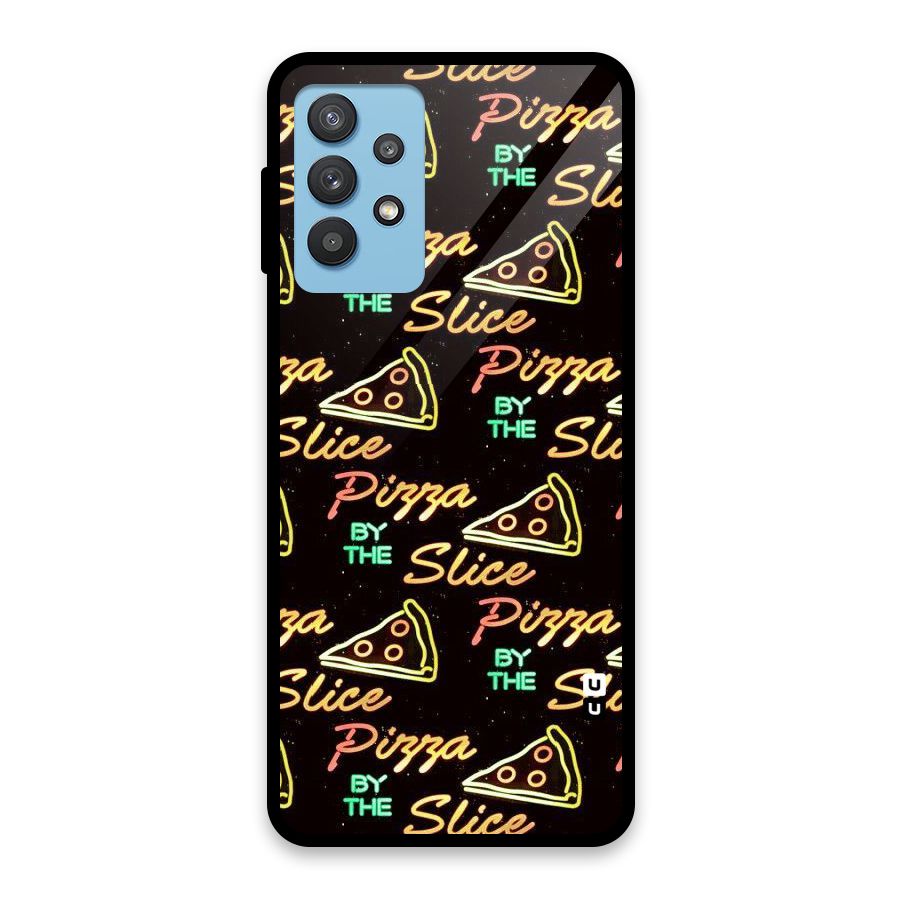 Pizza By Slice Glass Back Case for Galaxy M32 5G