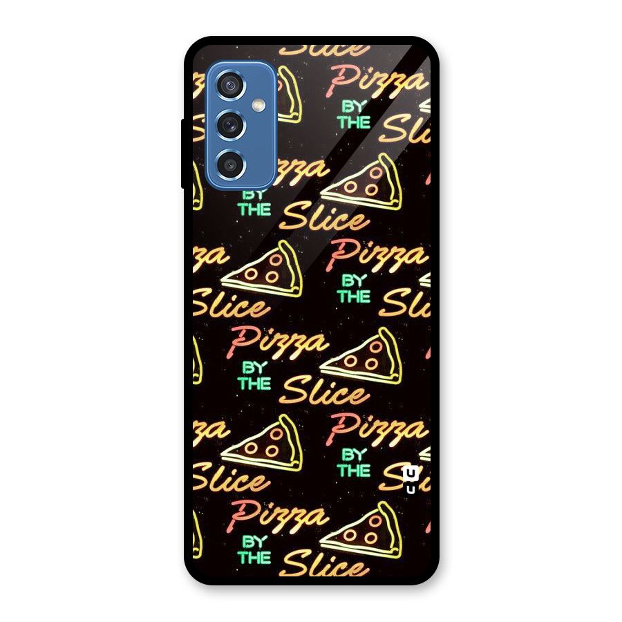 Pizza By Slice Glass Back Case for Galaxy M52 5G