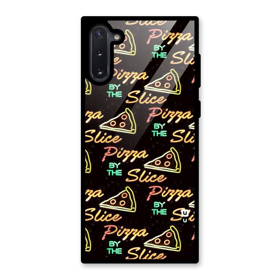 Pizza By Slice Glass Back Case for Galaxy Note 10