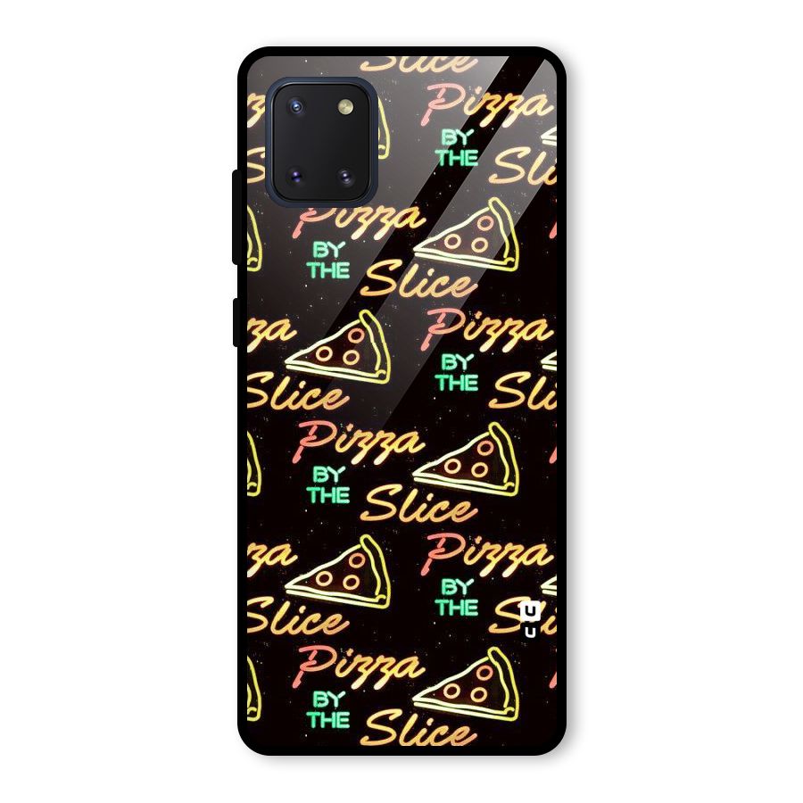 Pizza By Slice Glass Back Case for Galaxy Note 10 Lite