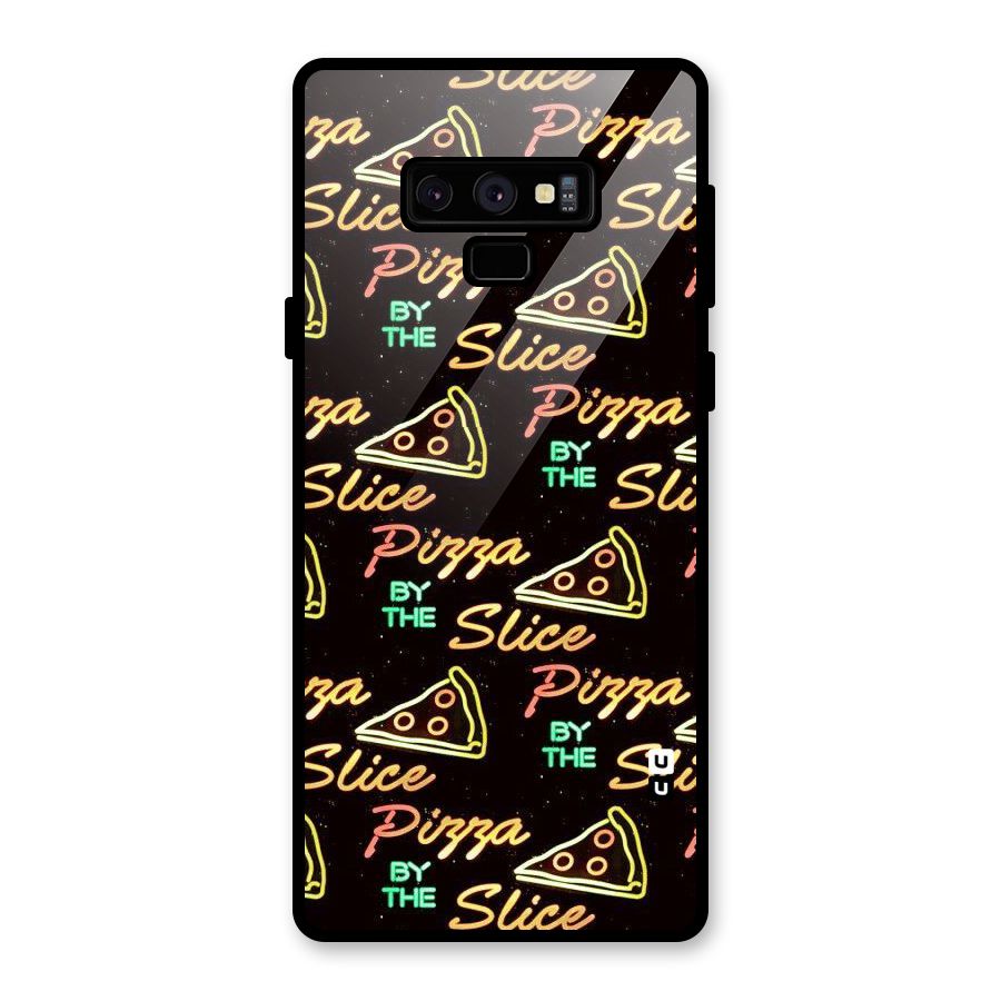 Pizza By Slice Glass Back Case for Galaxy Note 9