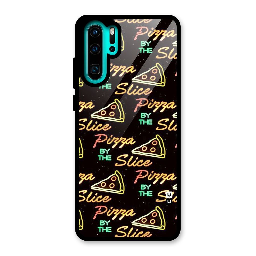 Pizza By Slice Glass Back Case for Huawei P30 Pro