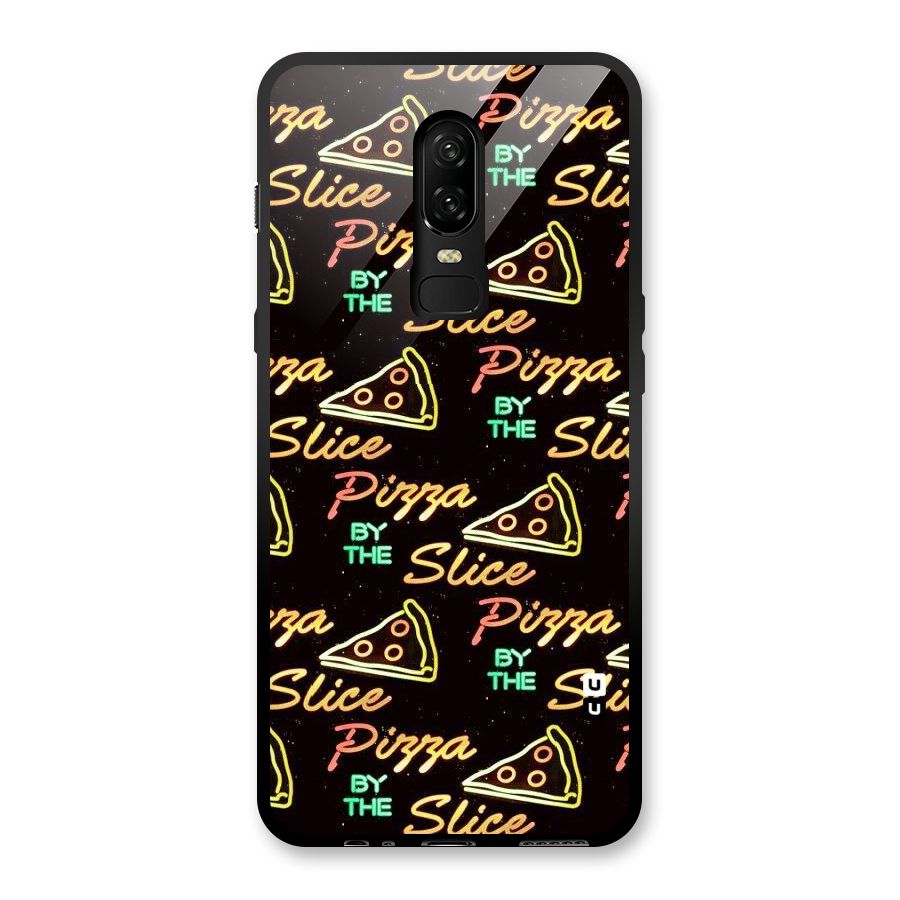 Pizza By Slice Glass Back Case for OnePlus 6