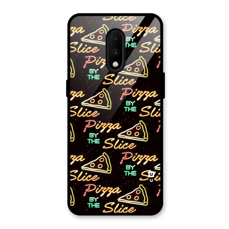 Pizza By Slice Glass Back Case for OnePlus 7