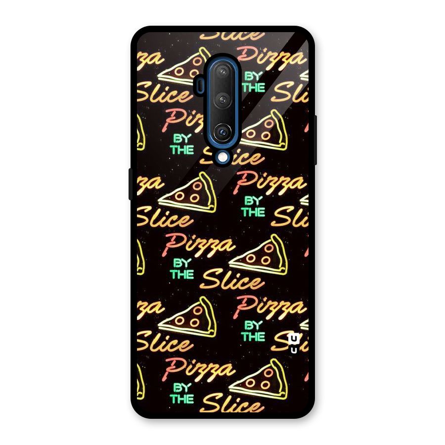 Pizza By Slice Glass Back Case for OnePlus 7T Pro