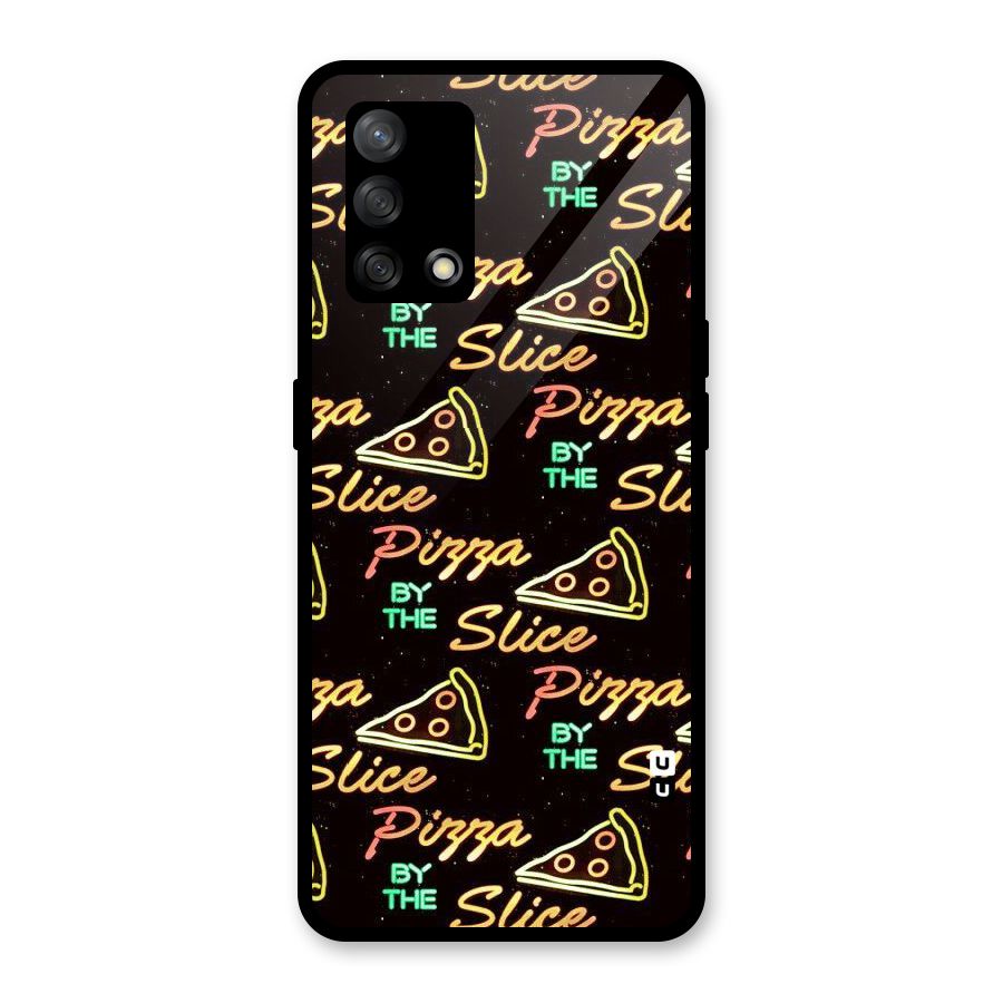 Pizza By Slice Glass Back Case for Oppo F19