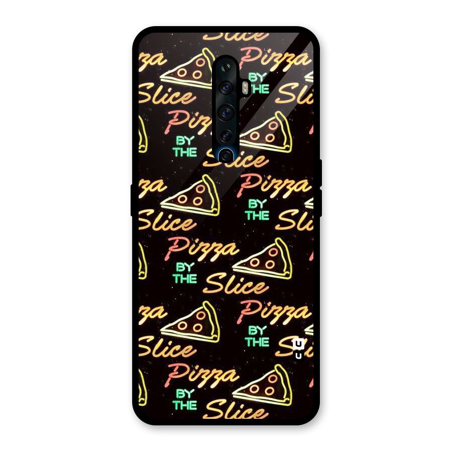 Pizza By Slice Glass Back Case for Oppo Reno2 F