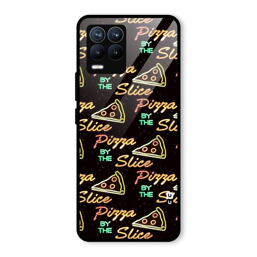Pizza By Slice Glass Back Case for Realme 8 Pro