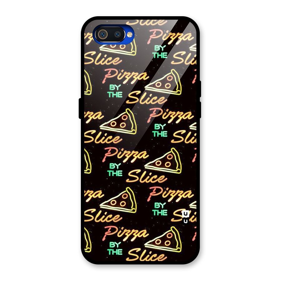 Pizza By Slice Glass Back Case for Realme C2