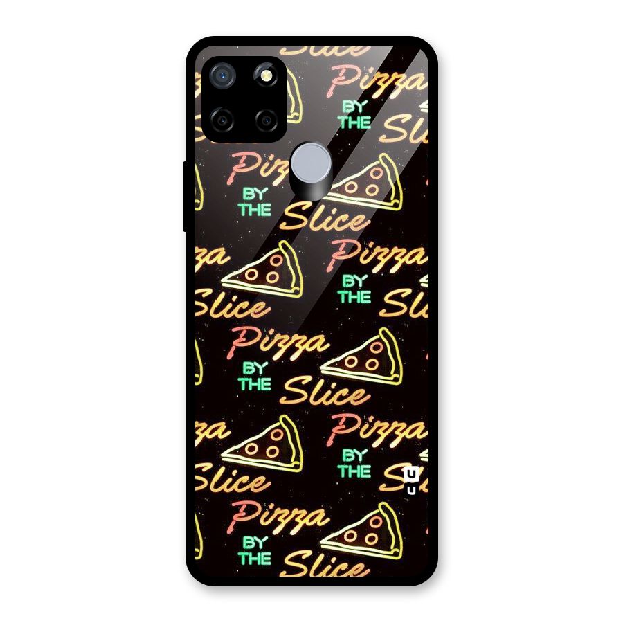 Pizza By Slice Glass Back Case for Realme Narzo 20