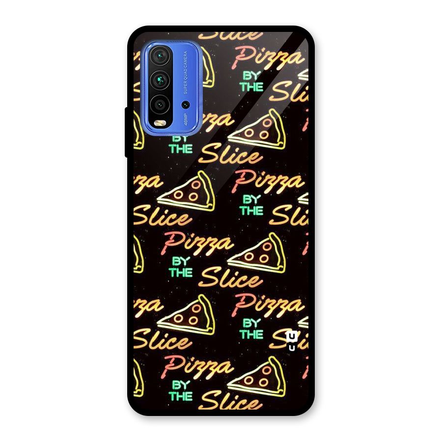 Pizza By Slice Glass Back Case for Redmi 9 Power