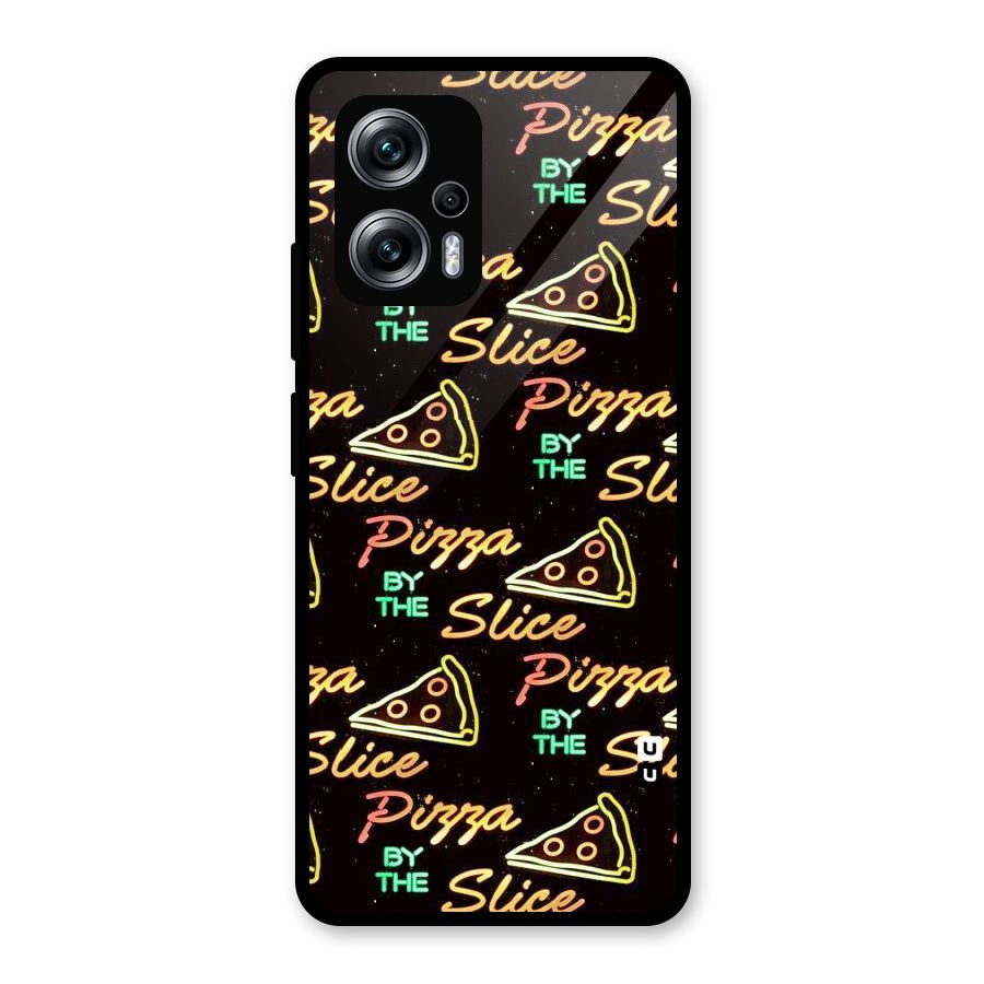 Pizza By Slice Glass Back Case for Redmi K50i