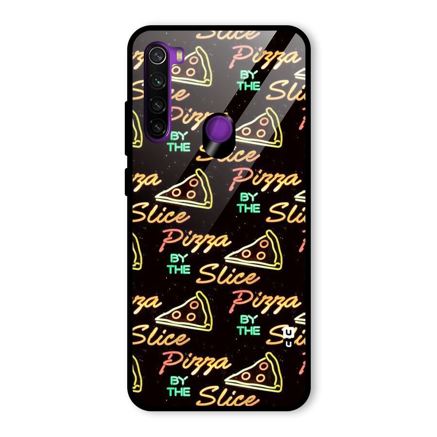 Pizza By Slice Glass Back Case for Redmi Note 8