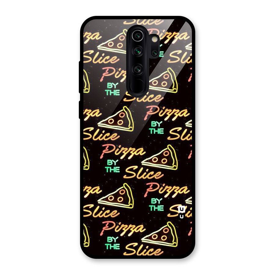 Pizza By Slice Glass Back Case for Redmi Note 8 Pro