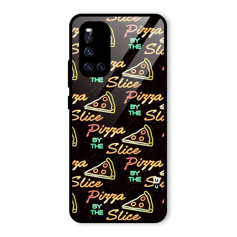Pizza By Slice Glass Back Case for Vivo V19